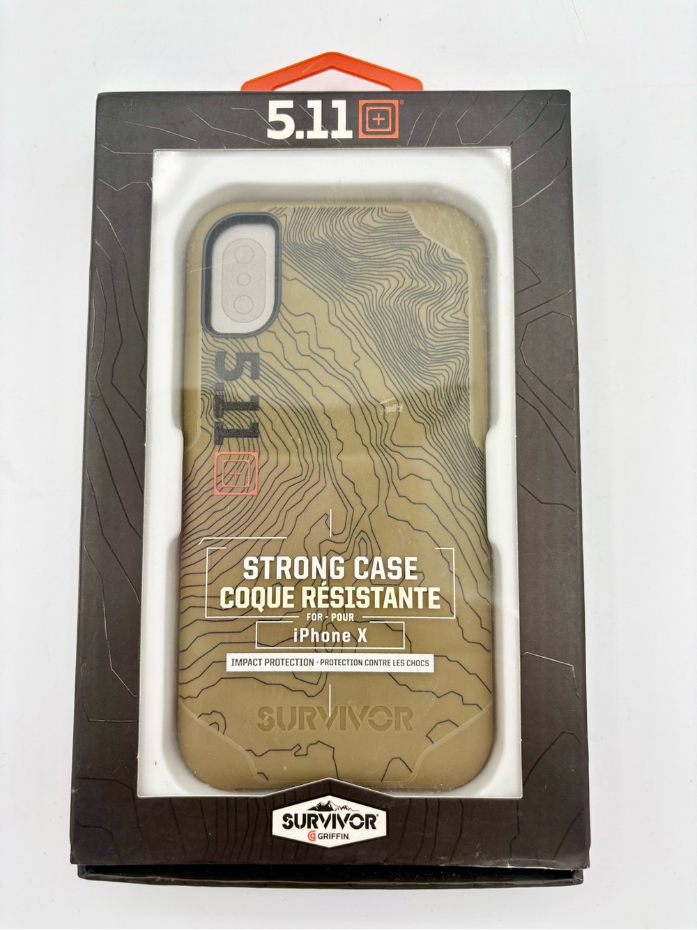 5.11 Tactical iPhone X Case Impact Protection NEW in BOX Camouflage Outdoor Gift
